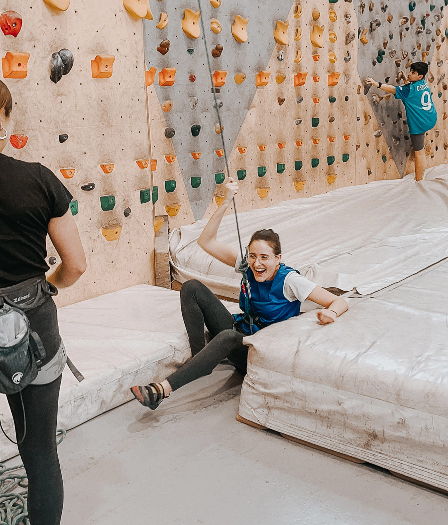 Attività di arrampicata - team building