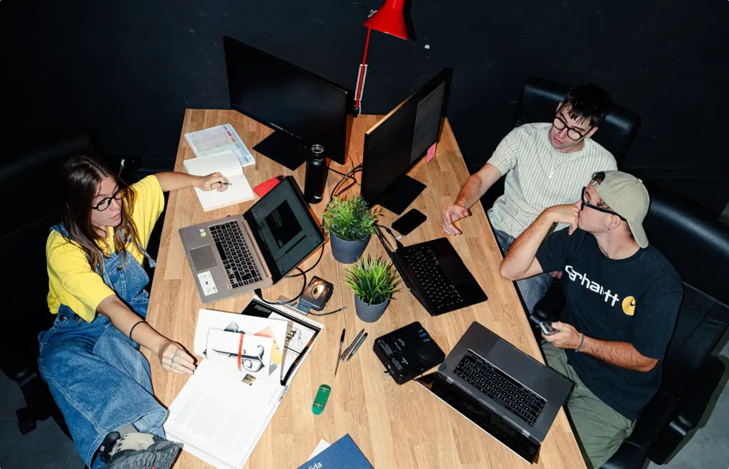 Web developer team of The Web Factory